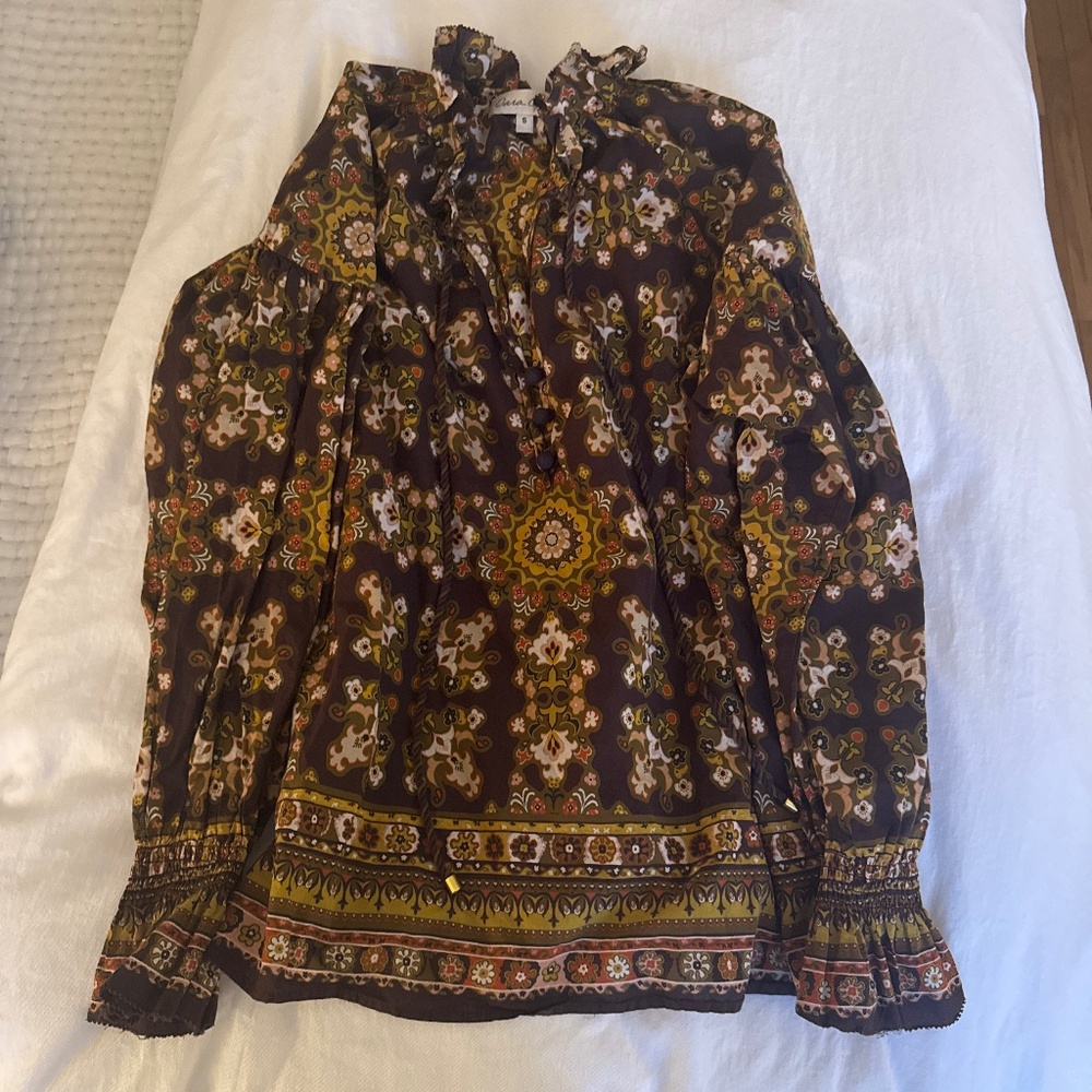 Brown Cara Cara blouse